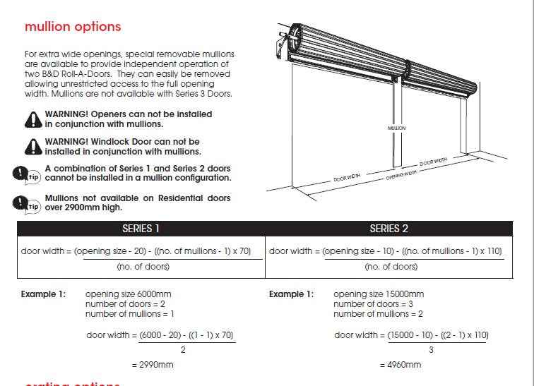 2100mm High B&D Domestic Wide Rollmasta Roller Door - Image 4